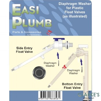 Easi Plumb Floatvalve Diaphragm Washer
