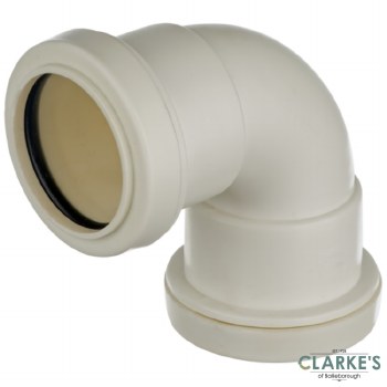 Easi Plumb Pushfit Waste Swept Elbow 40mm