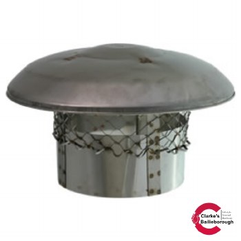 Stainless Steel Chimney Cowl with Bird Screen