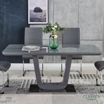 Edel Contemporay Dining Table 5ft