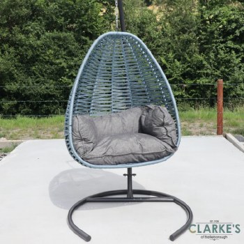 Egg Chair Blue Small