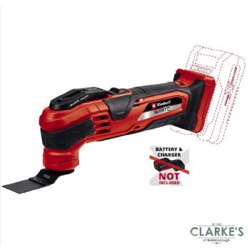 Einhell Cordless Multitool with Accessories