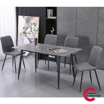 Essen Dining Table and 4 Chairs