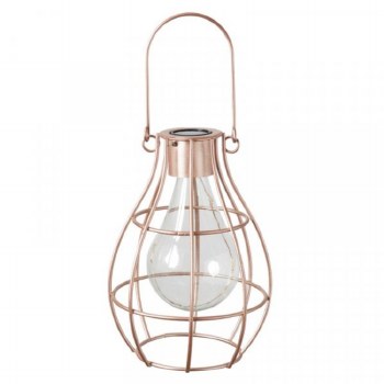 Solar Firefly Lantern Rose Gold