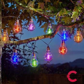 Neon - Esque Garden Solar Lightbulbs Set of 10