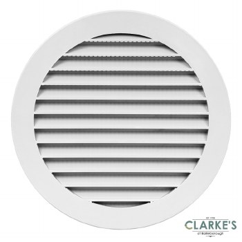 Round Plastic Vent Grille 125mm