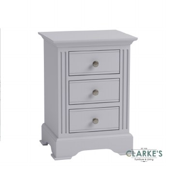 Eva Grey Collection Large Bedside Locker