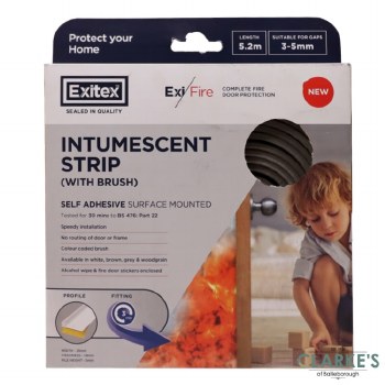 ExiFire Instumescent Self Adhesive Strip Brown 5 Meter