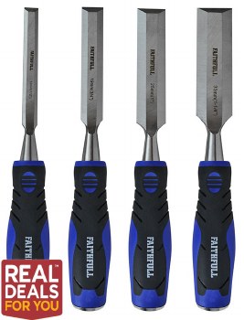 Faithfull 4 Piece Chisel Set
