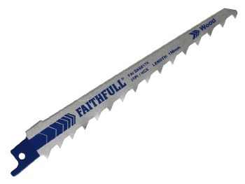 Faithfull Sabre Saw Blades 5 Pack