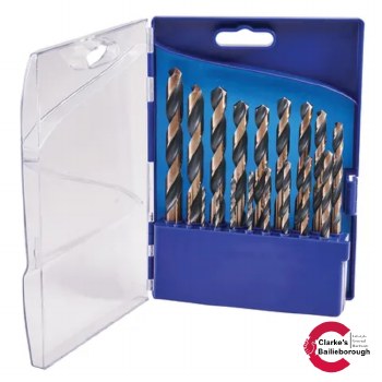 Faithfull 19 Pieces Jobber Drill Bit Set