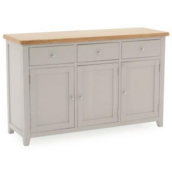 Ferndale large oak top sideboard