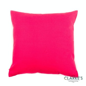 Candy Pink Cotton Cushion