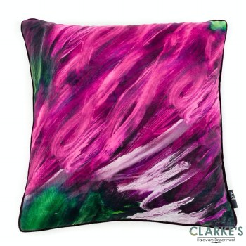 Velvet Fantasy Purple Cushion
