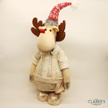 Reindeer Plush Christmas Figure Large 56cm