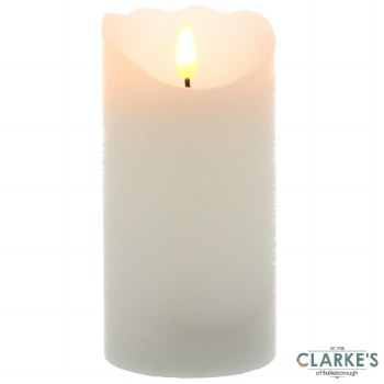 Melted Edge Battery Operated Candle