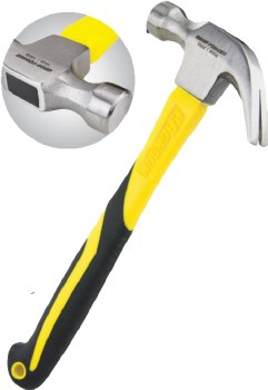 F.F. Group Claw Hammer with Fibreglass Handle