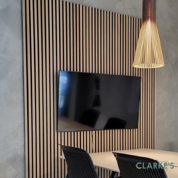 FibroTech Acoustic Wall Panel Light Oak