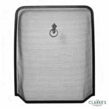 Black Square Firescreen 24"