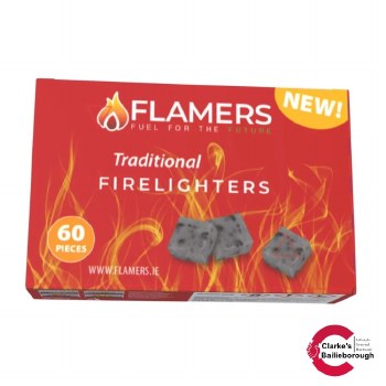 Flamers Traditional Firelighters 60 Pack