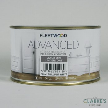Fleetwood Advanced Quick Dry Undercoat White 500 ml