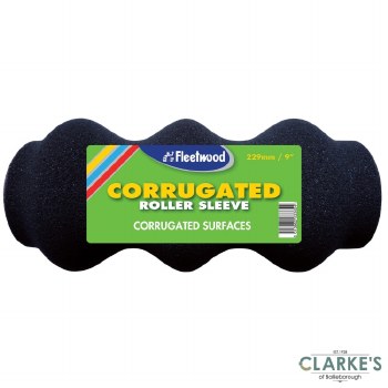 Fleetwood Corrugated Roller Sleeve 9"