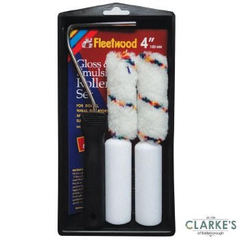 Fleetwood 4" Gloss and Emulsion Roller Set