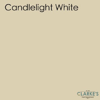 Fleetwood Candlelight White Colour Soft Sheen 1 Litre