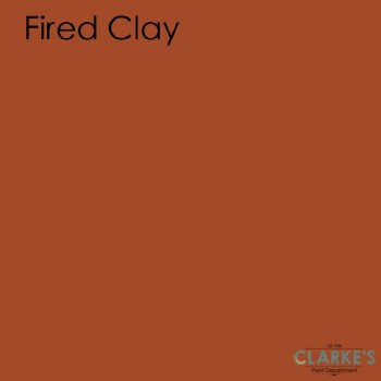 Fleetwood Fired Clay Colour Soft Sheen 1 Litre