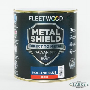 Fleetwood Metal Shield Paint 1 L Holland Blue Gloss