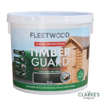 Fleetwood Timber Guard Black 5 Litre
