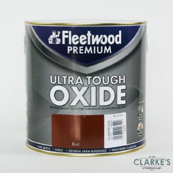 Fleetwood Ultra Tough Oxide Metal Paint 5L Red