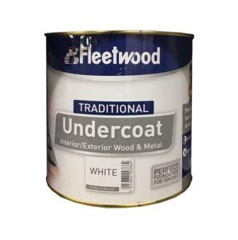 Fleetwood Traditional Undercoat White 2.5 Litre