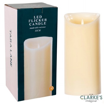 Flicker Candle Battery Operated 33cm