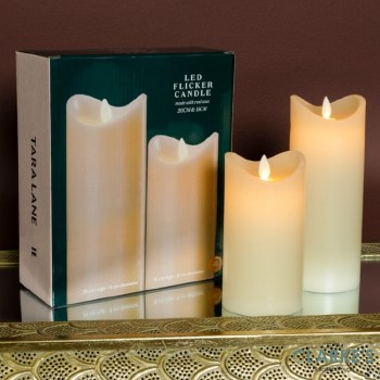 Flicker Candle Set Battery Operated