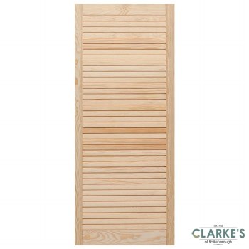 Louver Door Pine 110 x 49.4 cm