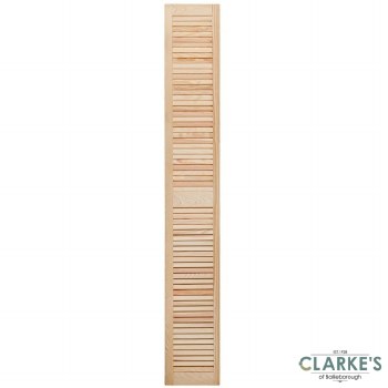 Louver Door Pine 201.3 x 29.4 cm