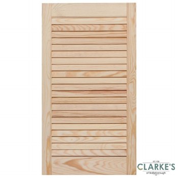 Louver Door Pine 72 x 39.4 cm