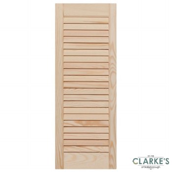 Louver Door Pine 99.3 x 29.4 cm