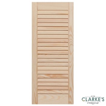 Louver Door Pine 99.3 x 39.4 cm
