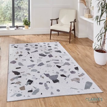 Force K7282 Ivory/Grey Rug 120 x 170cm