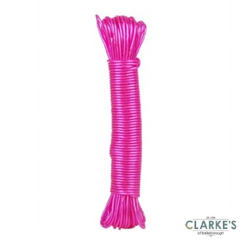 Urban Living - Clothes Line 20 Meter Pink