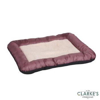 Dogi - Waterproof & Soft Dog Bed Brown 70 x 50cm