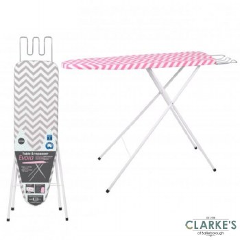 Evora Ironing Board Pink