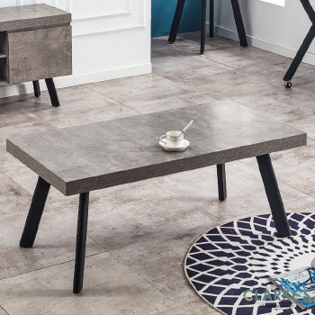 Frederic Coffee Table Grey Concrete Effect