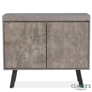 Frederic Small Sideboard Grey Concrete Effect