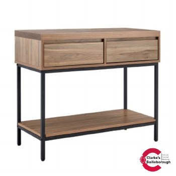 Frederic Walnut Top Console Table
