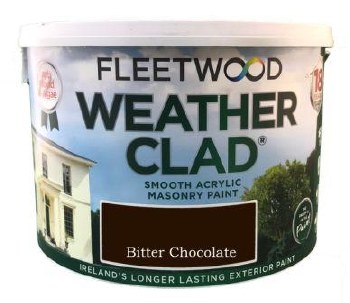 Fleetwood Weather Clad Bitter Chocolate 10 Ltr