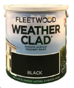 Fleetwood Weather Clad Black 2.5 Ltr