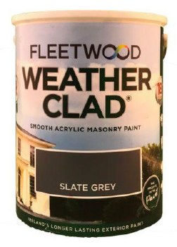 Fleetwood Weather Clad Slate Grey 5 Ltr
